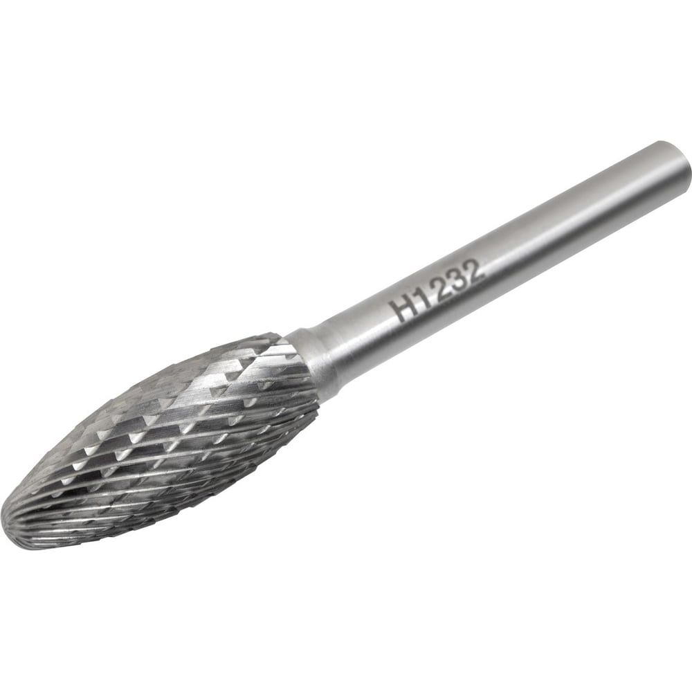 Изображение товара Бор-фреза H123206 двойная насечка 6 мм твердосплавная для металла и чугуна