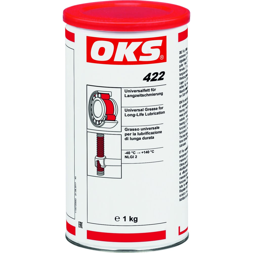 Изображение товара Смазка OKS 422 Банка 1 кг консистентная PAO с бариевыми мылами