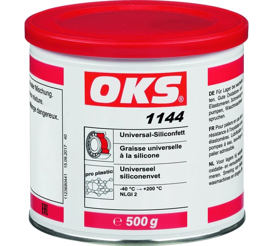 Изображение товара Силиконовая смазка OKS 1144 Банка, 500г 270027