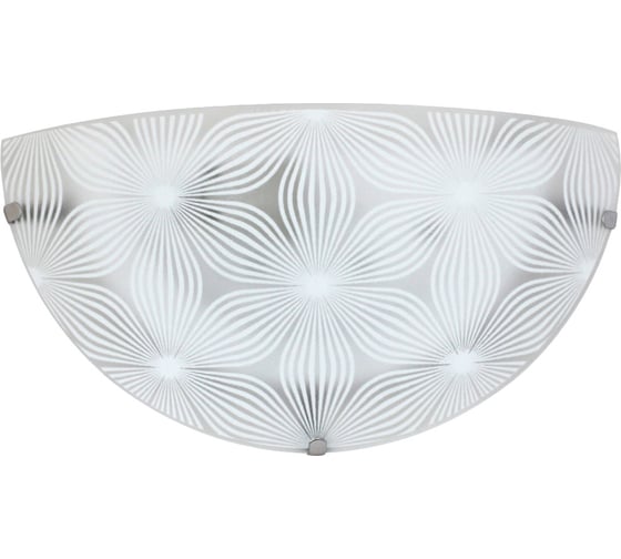 Изображение товара Светильник Элетех Васильки 300/2 НББ 21-60 М19 матовый белый/клипсы штамп металлик ИУ 1005209261