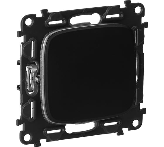 Изображение товара Переключатель Legrand Valena Allure 10АХ 250 В с лицевой панелью антрацит Leg 752916