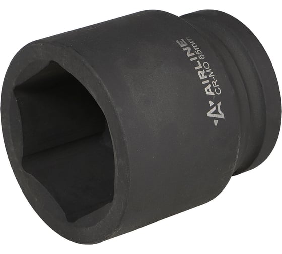 Изображение товара Головка ударная торцевая шестигранная 65 мм, L=100 мм, 1 1/2"DR AIRLINE ATAS707