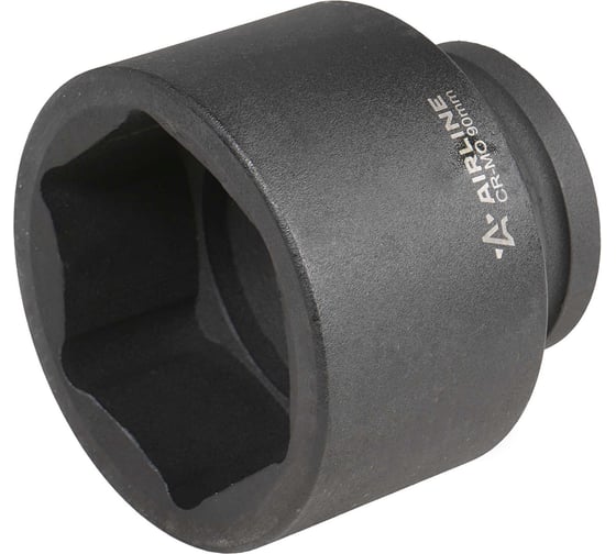 Изображение товара Головка ударная торцевая шестигранная 90 мм, L=110 мм, 1 1/2"DR AIRLINE ATAS712