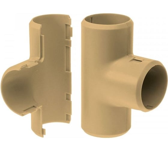 Изображение товара Разборный тройник Промрукав d20 мм сосна 5 шт PR13.0252