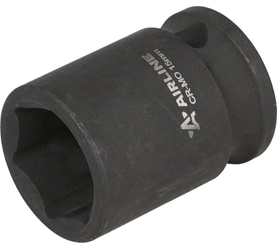 Изображение товара Головка ударная торцевая шестигранная 15 мм, L=30 мм, 3/8"DR AIRLINE ATAS310