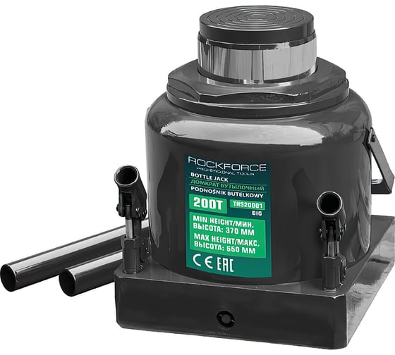 Изображение товара Домкрат бутылочный Rockforce 200т RF-TH920001(из 2-х частей)(57092)