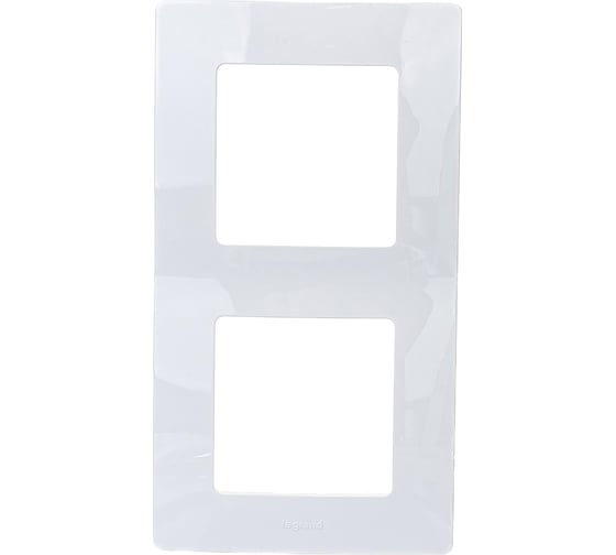 Изображение товара Рамка Legrand Etika 2 поста белый Leg 672502
