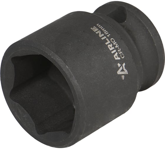 Изображение товара Головка ударная торцевая шестигранная 18 мм, L=30 мм, 3/8"DR AIRLINE ATAS313