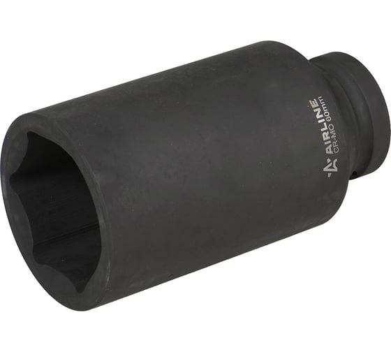 Изображение товара Головка ударная торцевая шестигранная 60 мм, L=160 мм, 1"DR AIRLINE ATAS213