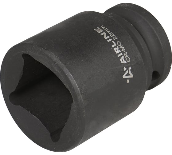 Изображение товара Головка ударная торцевая четырехгранная 22 мм, L=40 мм, 1/2"DR AIRLINE ATAS911