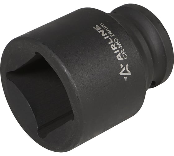 Изображение товара Головка ударная торцевая четырехгранная 24 мм, L=40 мм, 1/2"DR AIRLINE ATAS912