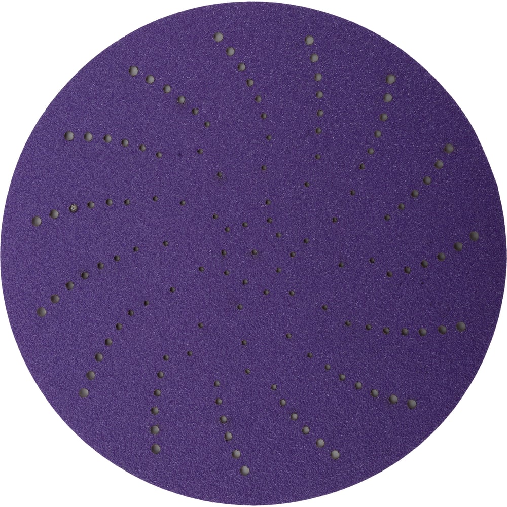 Изображение товара Круг шлифовальный Purple P120 диаметром 125 мм с мультипылеотводом PROBOS CF775, 10 шт