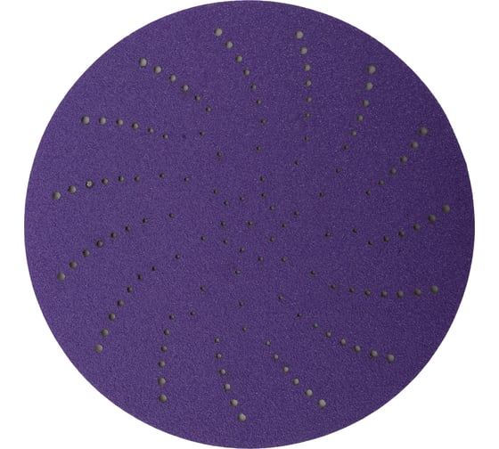 Изображение товара Круг шлифовальный c мультипылеотводом Purple P120, CERAMIC FILM Hookit CF775, 125 мм, 10 шт PROBOS 77586823-10