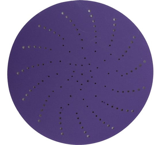 Изображение товара Круг шлифовальный c мультипылеотводом Purple P240, CERAMIC FILM Hookit CF775, 125 мм, 10 шт PROBOS 77547097-10