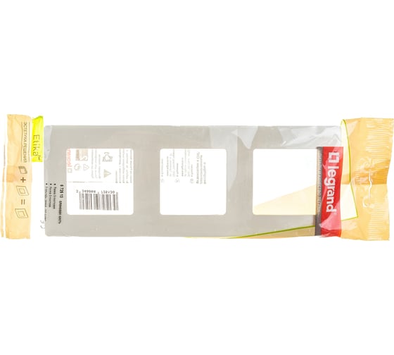 Изображение товара Рамка Legrand 3 поста Etika слоновая кость 672513