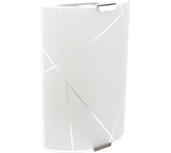 Изображение товара Светильник Элетех Контур НББ 21-60 М21 ИУ 150x220 мм матовый белый/клипсы штамп металлик 1005205694