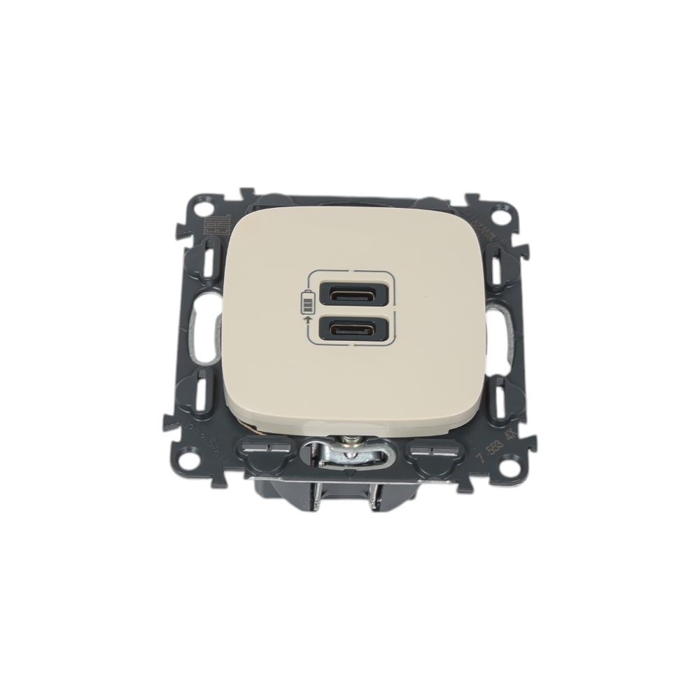 Изображение товара Зарядное устройство Legrand Valena Allure на 2 USB разъема тип C