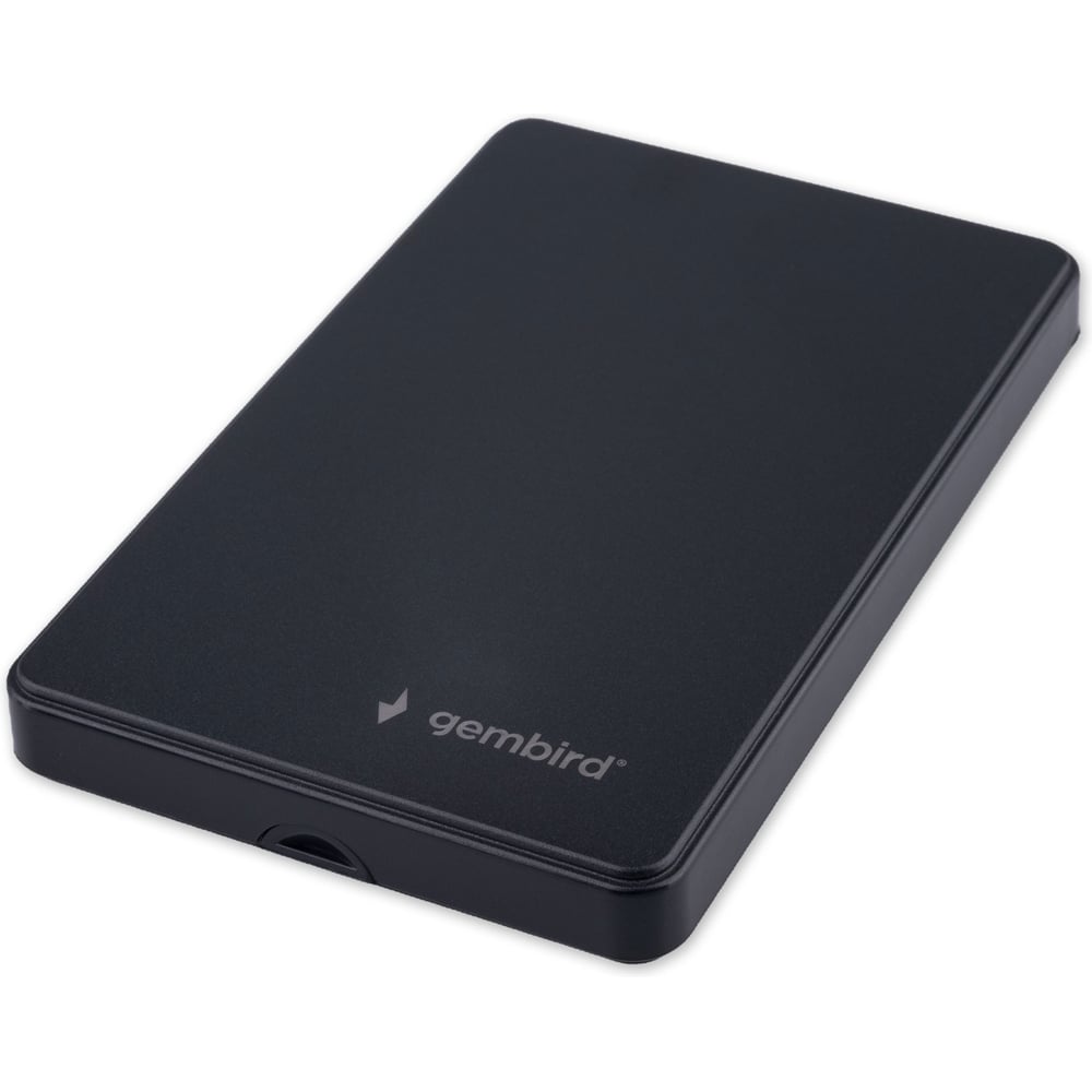 Изображение товара Внешний корпус для HDD Gembird 2.5" SATA USB 2.0 черный Изображение товара Внешний корпус для HDD Gembird 2.5" SATA USB 2.0 черный