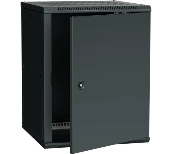 Изображение товара Шкаф ITK LINEA W 18U 600х600 мм дверь металл RAL9005 LWR5-18U66-MF