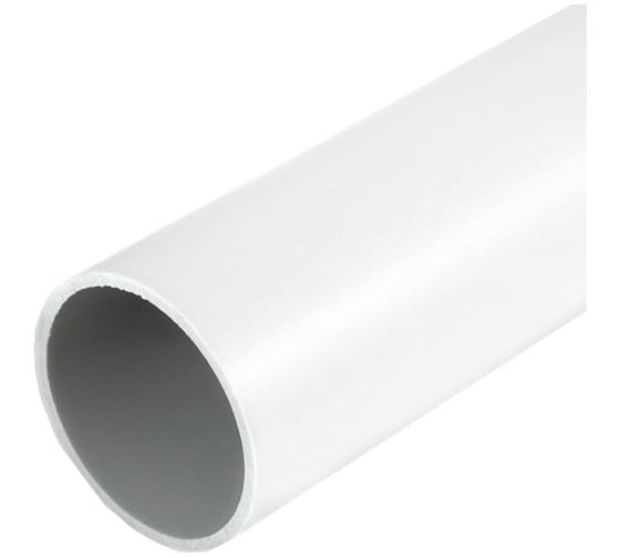 Изображение товара Жесткая труба Промрукав ПВХ 3-х метровая белая д63 PR05.0020