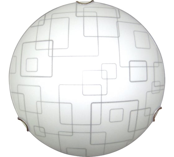 Изображение товара Светильник Элетех Оазис Maxel 300 НПБ 01-2х60-139 М16 ИУ матовый белый/клипсы золото 1005204957