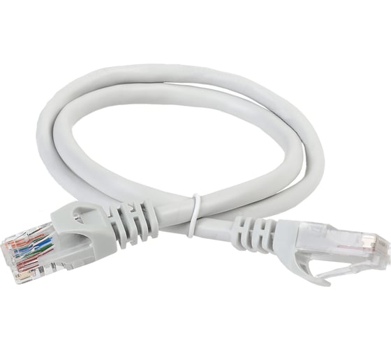 Изображение товара Патч-корд ITK категории 5е UTP LSZH 5 м серый PC01-C5EUL-5M