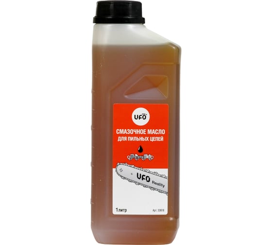 Изображение товара Смазочное масло 1.0 л для пильных цепей UFO 33618