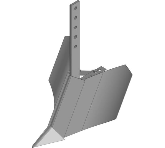 Изображение товара Окучник однорядный регулируемый раздвижной стойка 8x500 мм, без сцепки FORZA 01.15.11