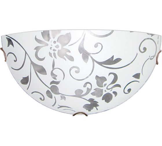 Изображение товара Светильник Элетех Эрика 300/2 НББ 21-60 М19 матовый белый/клипсы золото ИУ 1005204376