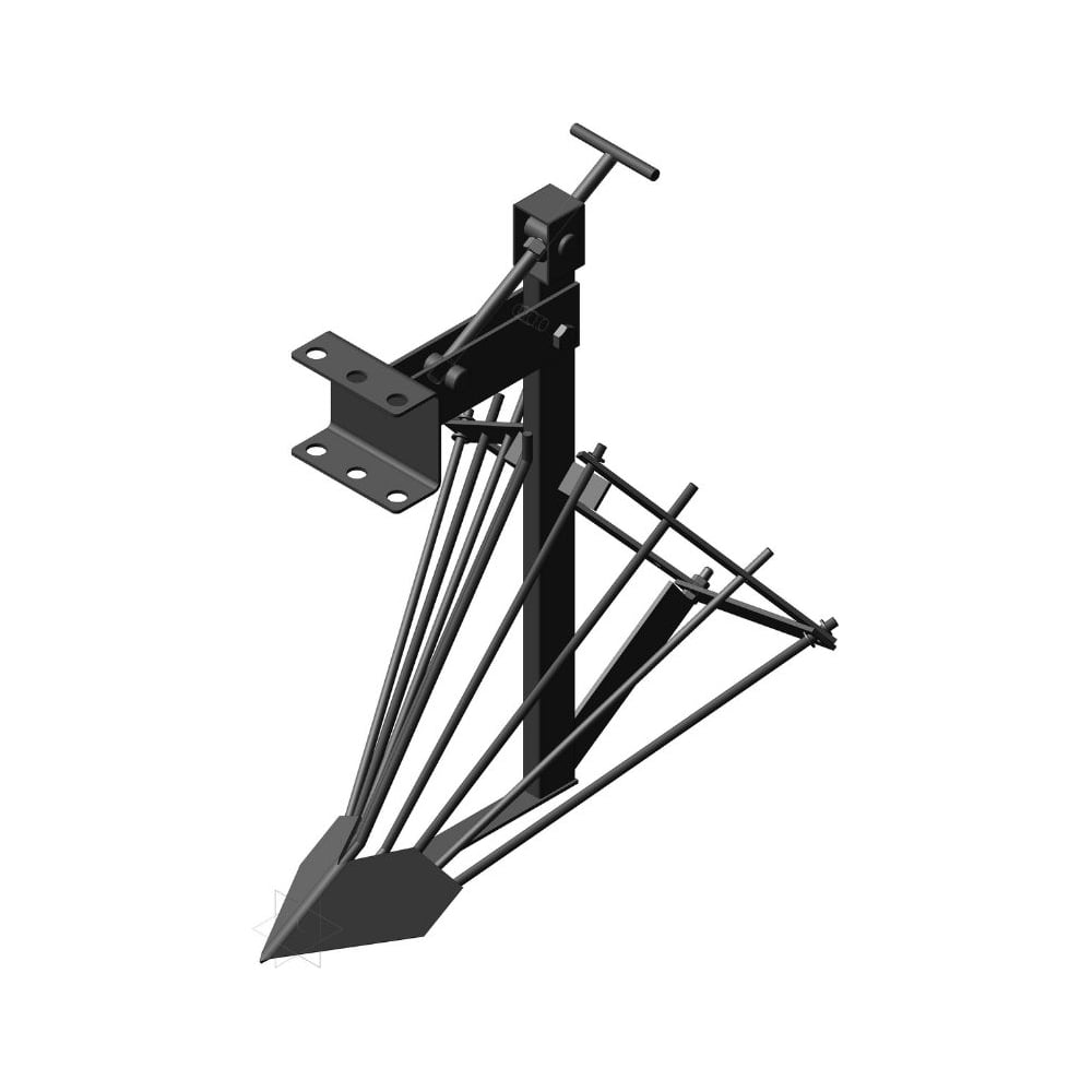 Изображение товара Картофелекопалка 500х430 мм с сцепкой ECO, легкий и надежный инструмент