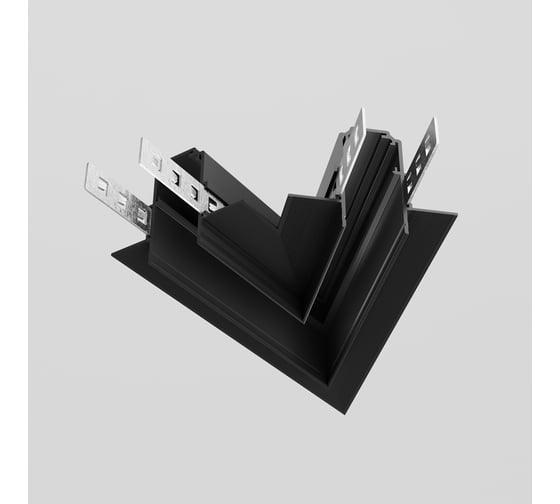 Изображение товара Угол-соединитель MAYTONI 45 exility встраиваемый под гкл 12,5мм, черный TRA034CLS-42.12B