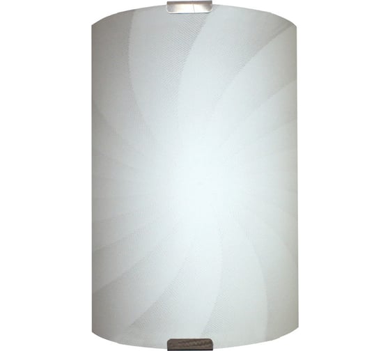 Изображение товара Светильник Элетех Ассоль НББ 21-60 М21 ИУ 150x220 мм матовый белый/клипсы штамп металлик 1005205687