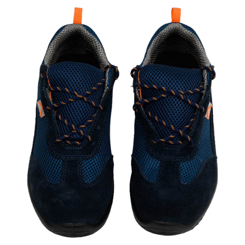 Изображение товара Полуботинки Delta Plus COMO S1P SRC из замши и полиэстера, синий, размер 41