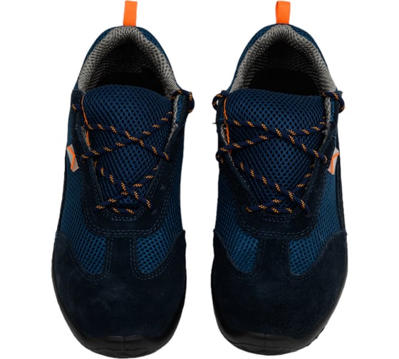 Изображение товара Полуботинки комбинированные из замши и полиэстера Delta Plus COMO S1P SRC, синий, р.41 COMOSPBL41