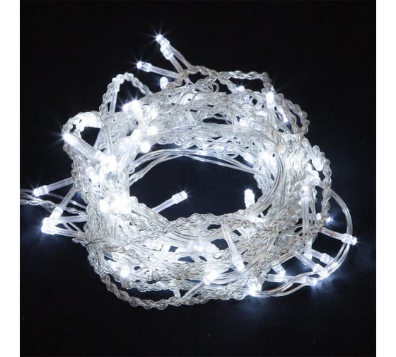 Изображение товара Новогодняя гирлянда занавес Eurosvet 200-001 белый a044087