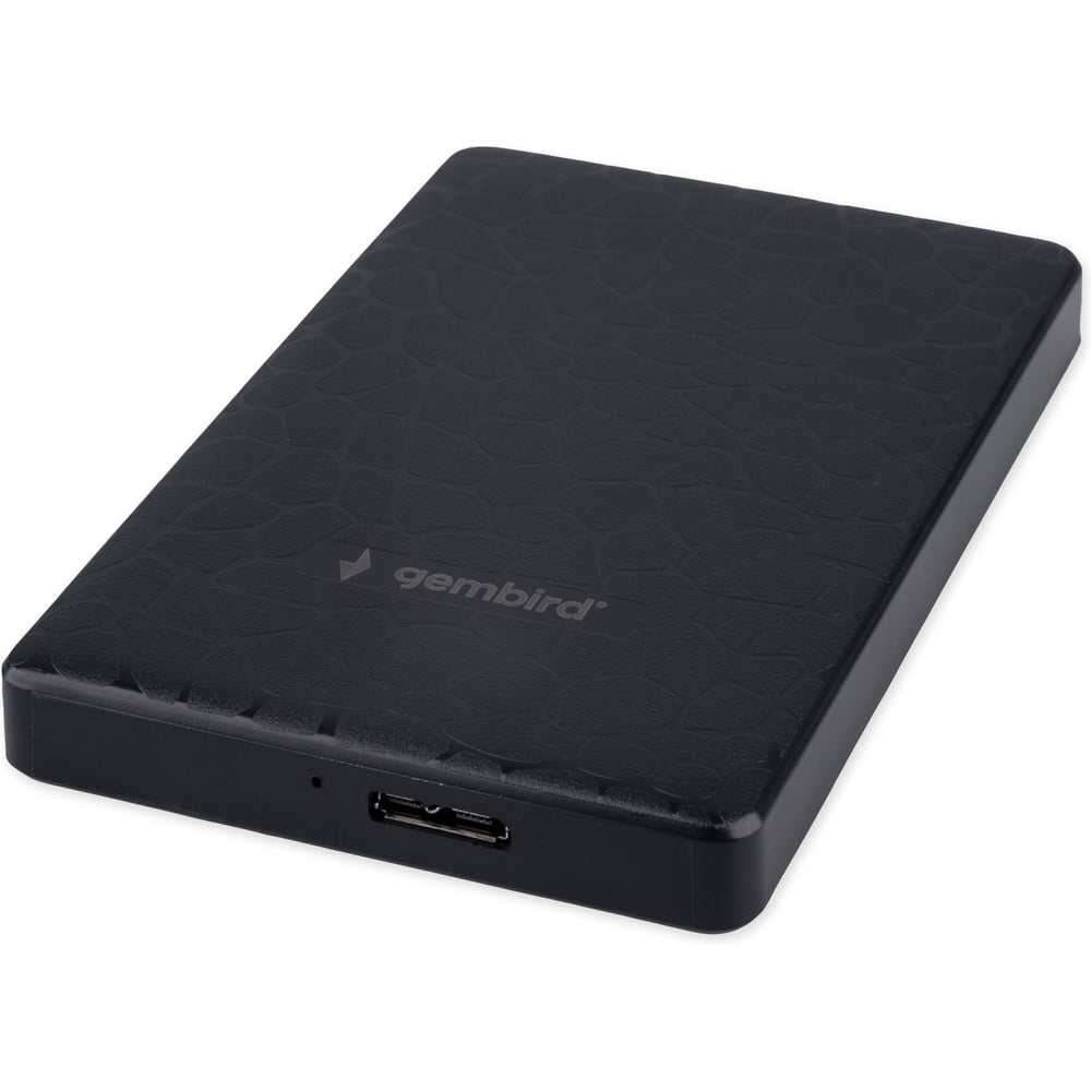 Изображение товара Внешний корпус Gembird 2.5" USB 3.0 SATA пластик черный EE2-U3S-30P Изображение товара Внешний корпус Gembird 2.5" USB 3.0 SATA пластик черный EE2-U3S-30P