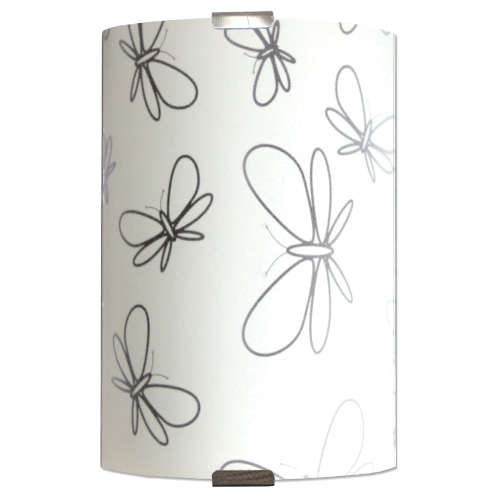 Светильник ЭЛЕТЕХ бумага упаковочная глянцевая акварельные бабочки 50 × 70 см