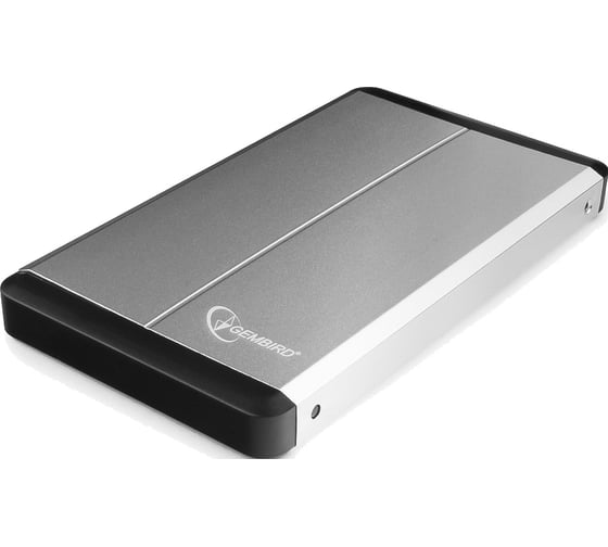 Изображение товара Внешний корпус Gembird USB 3.0 для 2.5" HDD/SSD, порт USB, SATA III, металл, серебристый, коробка EE2-U3S-2-S