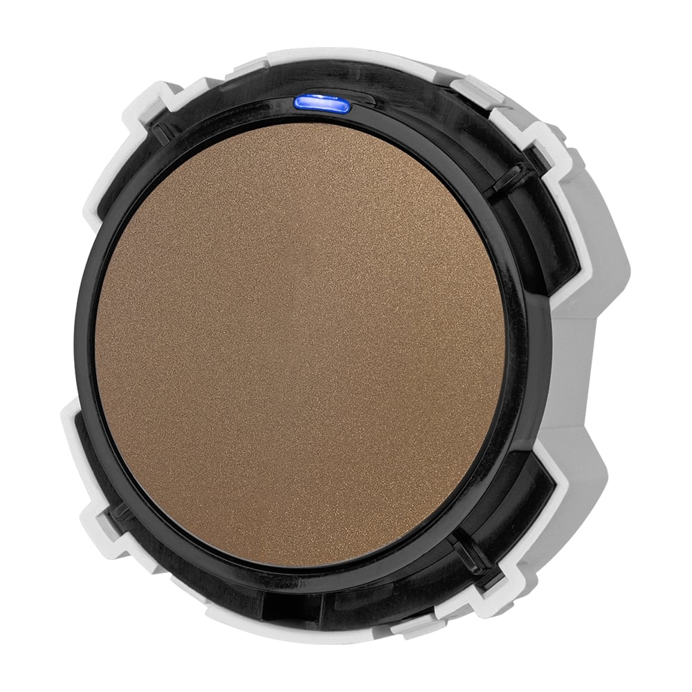 Изображение товара Выключатель 1-клавишный TDM ELECTRIC бронза IP20 проходной механизм