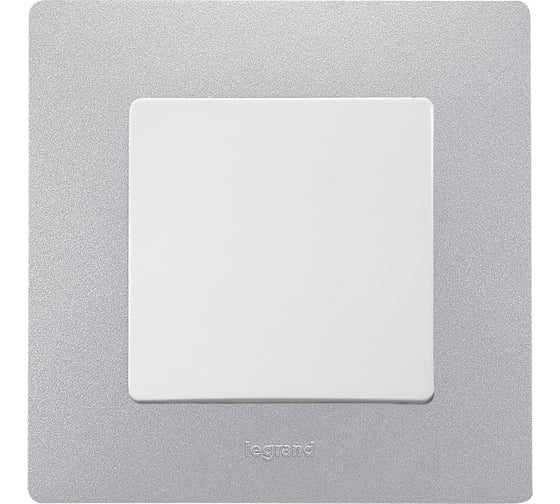 Изображение товара Рамка Legrand Etika 1 пост алюминий Leg 672551