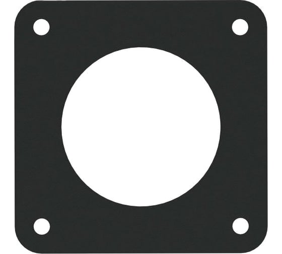 Изображение товара Прокладка для розеток с фланцем 50x50 мм серии 105 (s-nova) PCE 1.5 мм d105-0