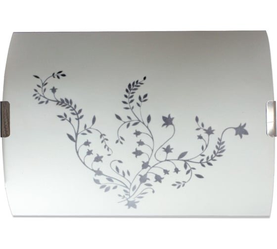 Изображение товара Светильник Элетех Нежность НББ 21-60 М21 150х220 мм матовый белый/клипсы штамп металлик ИУ 1005205639