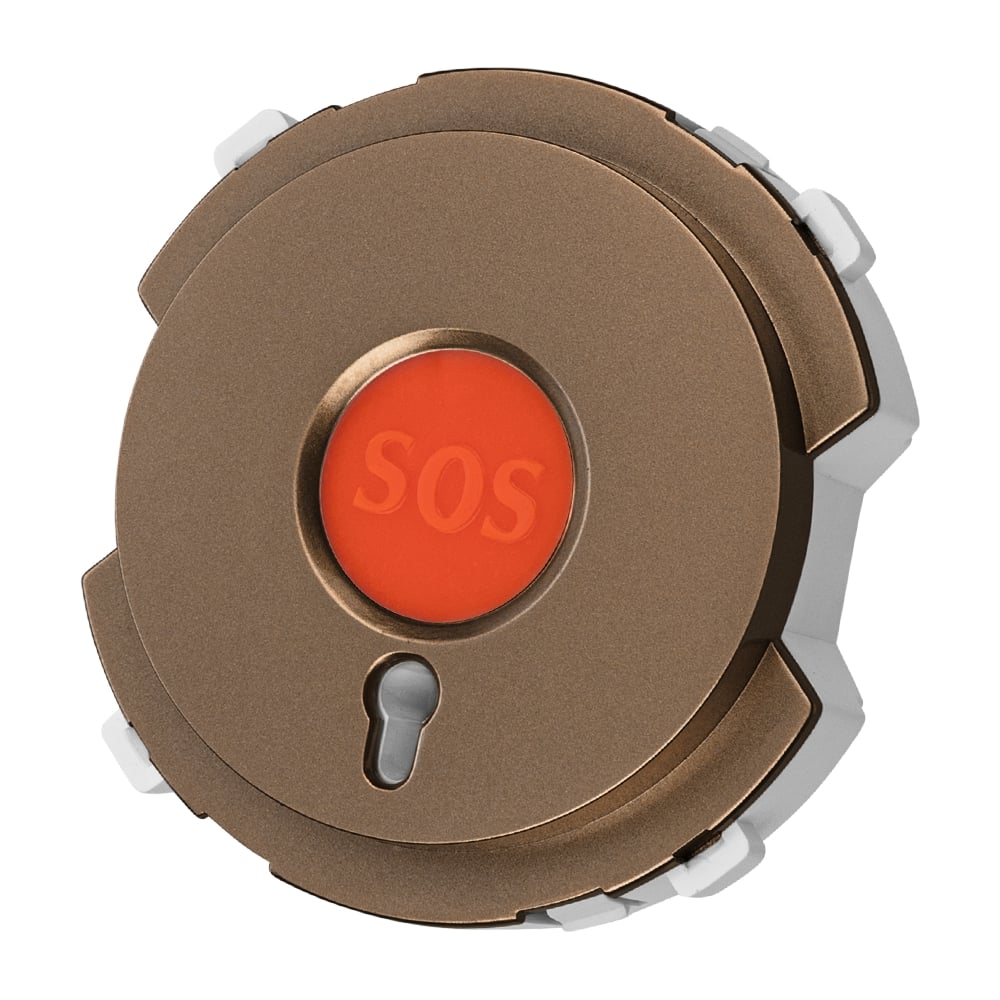 Изображение товара Кнопка SOS TDM ELECTRIC бронза модель SQ1819-0409 для освещения и безопасности
