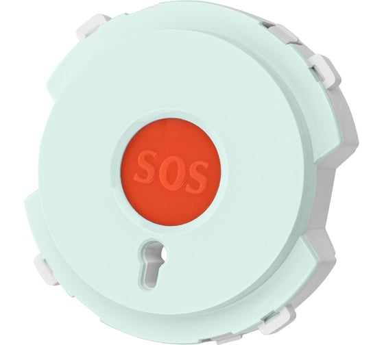 Изображение товара Кнопка SOS TDM ELECTRIC фисташковая, "байкал" SQ1819-0109