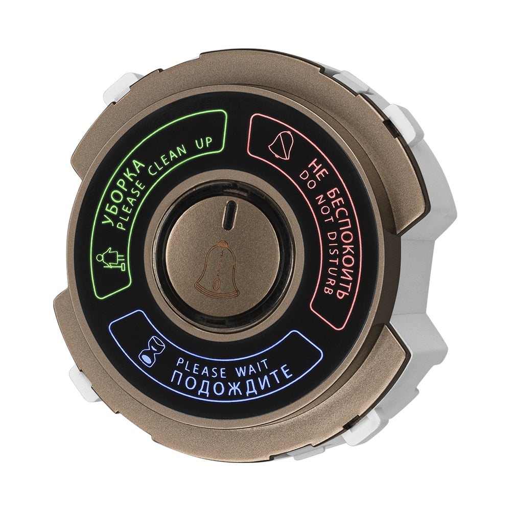 Изображение товара Панель "не беспокоить" и "уборка" TDM ELECTRIC 16А бронза SQ1819-0452