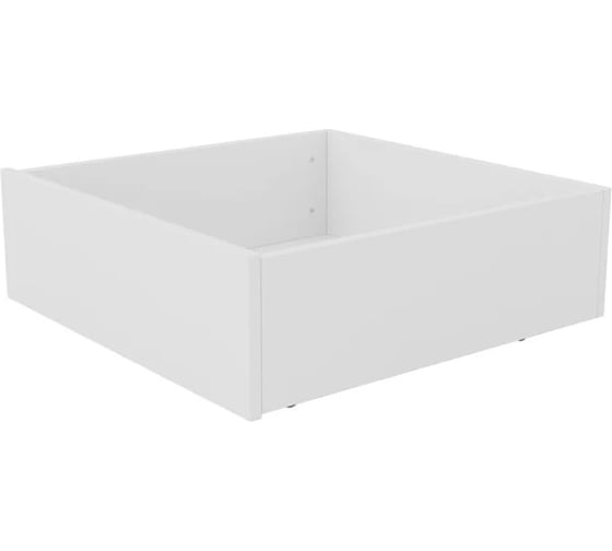 Изображение товара Ящик выкатной для кроватей Гуд ЛАКК СИРИУС и ОРИОН, 60x60x22 см, белый 2.01.09.120.1