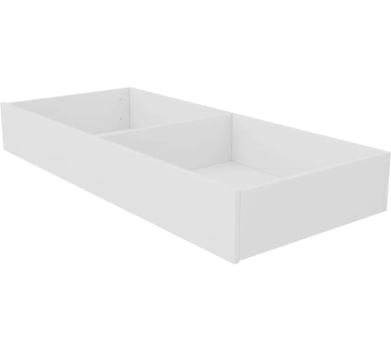 Изображение товара Ящик выкатной для кроватей Гуд ЛАКК СИРИУС и ОРИОН, 138x60x22 см, белый 2.01.09.130.1