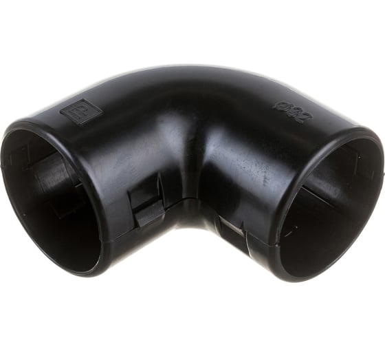 Изображение товара Разборный угловой соединитель Промрукав черный д32 5шт PR13.0176