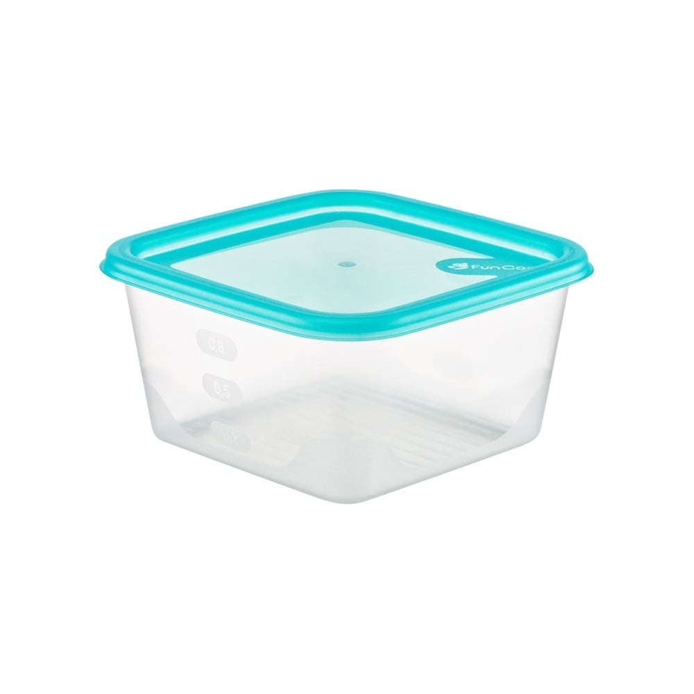 Изображение товара Емкость для продуктов Funcook Fusion квадратная 1,1 л FC1104 контейнер