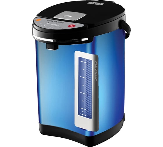 Изображение товара Поттер Willmark WAP-502KL 5,3л, 2 сп. нал. воды, функц. перекип., 900Вт, синий 2000228